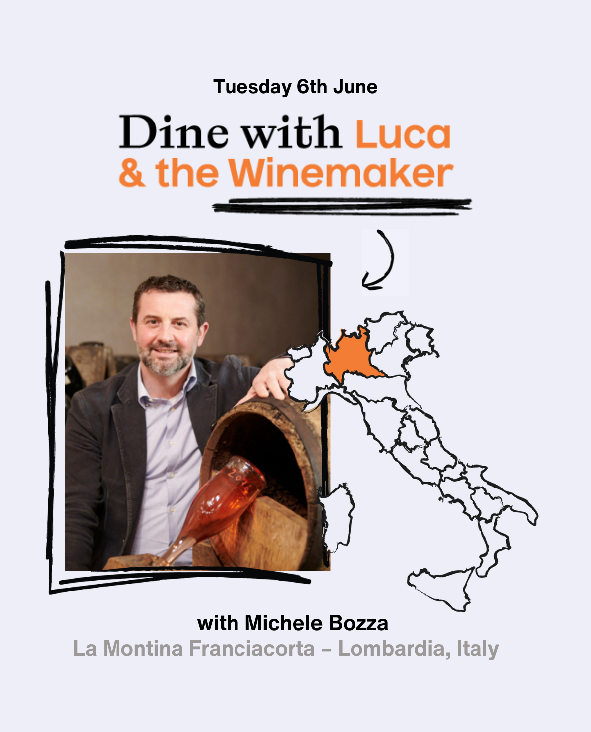 Dine with Luca & Michele Bozza: Franciacorta Love – Veneto